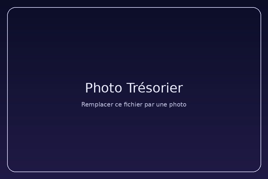 Photo du trésorier (à ajouter)